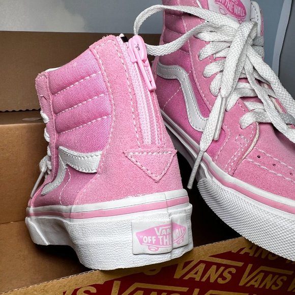 Pink Little Kids Van's SK8-Hi 11.5 *NEW* - Picture 6 of 9